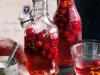 Preparing berry liqueur with vodka