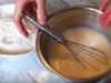 Тънки палачинки с крем от кефирно тесто във вряща вода