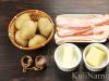 Potatoes with bacon in the oven: recipes for original dishes