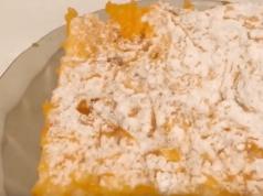 Step-by-step recipe for pumpkin casserole with semolina