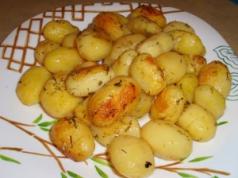 Baked potatoes in a bag - recipe from Hedgehog!